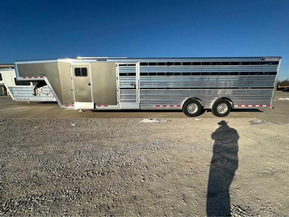 High-visibility LED exterior lighting package for safe night hauling on a 2026 Cimarron.