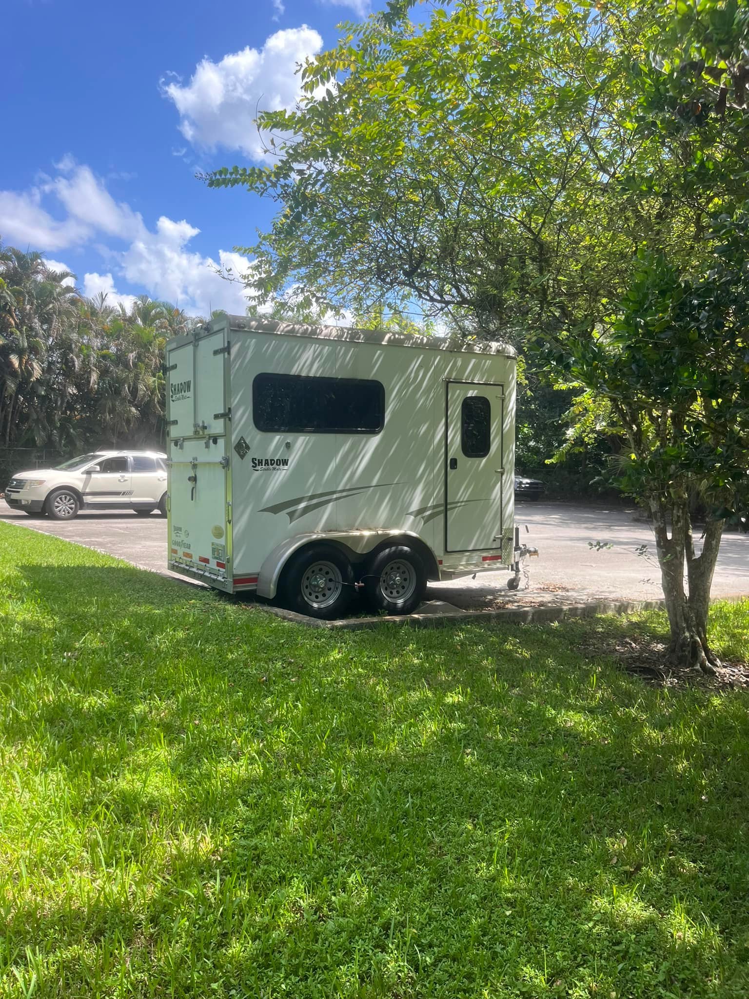 Used Shadow Stablemate Aluminum 2 horse trailer for sale