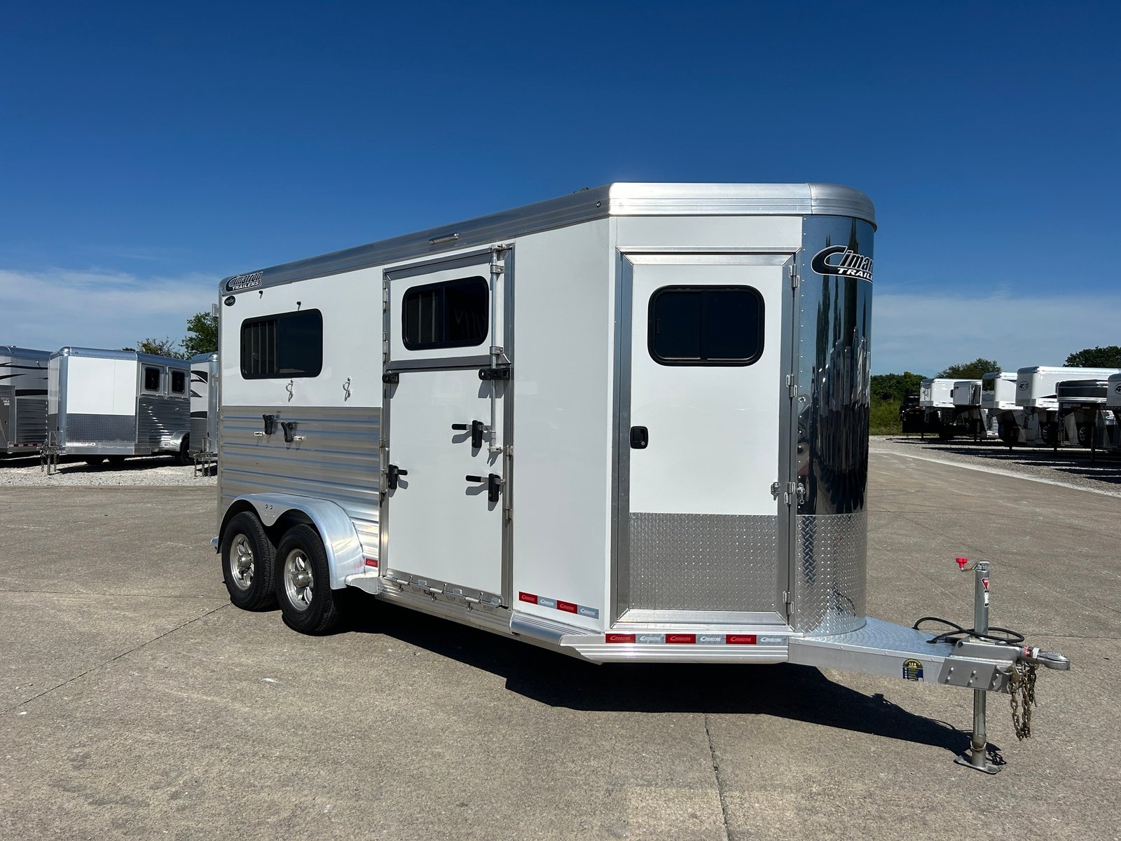 used cimarron horse trailer for sale