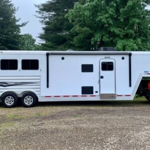 featherlite horse trailer used for sale
