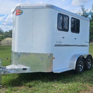 2 horse sundowner trailer for sale