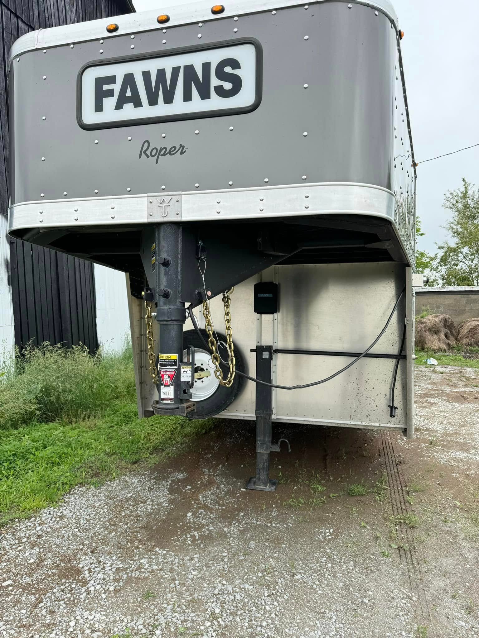 2023 Wilson Roper LiveStock Combo 28 x 8 Trailer - Image 2