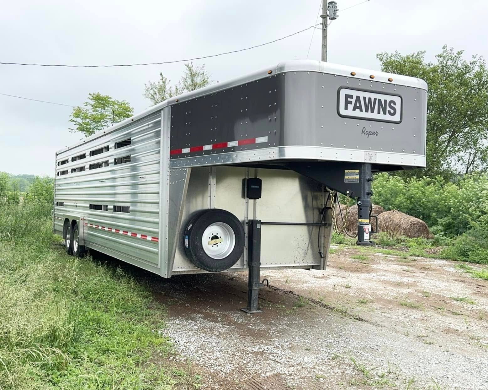 2023 Wilson Roper LiveStock Combo 28 x 8 Trailer - Image 5